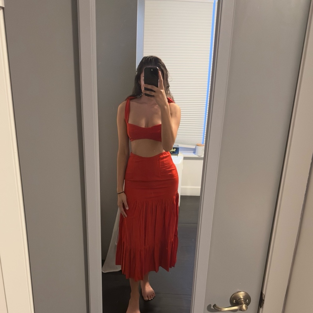 NWT Indah Red Skirt Set ****FREE SHIPPING****